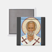 Nikolaus von Myra Magnet (Vorderseite/Rückseite)