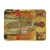 Nikolaus von Myra Orthodox-Symbol Magnet (Horizontal)