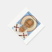 Nikolaus von Myra Serviette (Ecke)