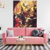 Nikolaus von Tolentino Leinwanddruck (Insitu (Wohnzimmer))