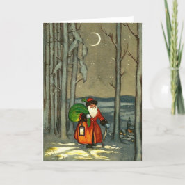 Nikolaus Weihnachtskarte Feiertagskarte