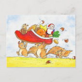 Nikolaustag Postkarte (Vorderseite)