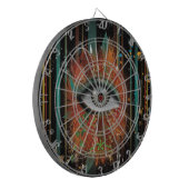 Nikole's Auge Dartscheibe (Vorderseite Links)