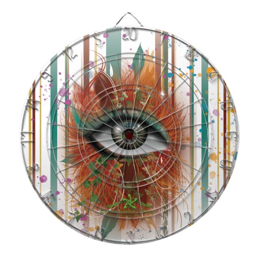 Nikole's Auge Dartscheibe (vorne)