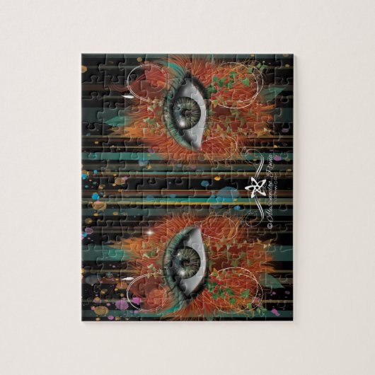 Nikole's Auge Puzzle (Vertikal)