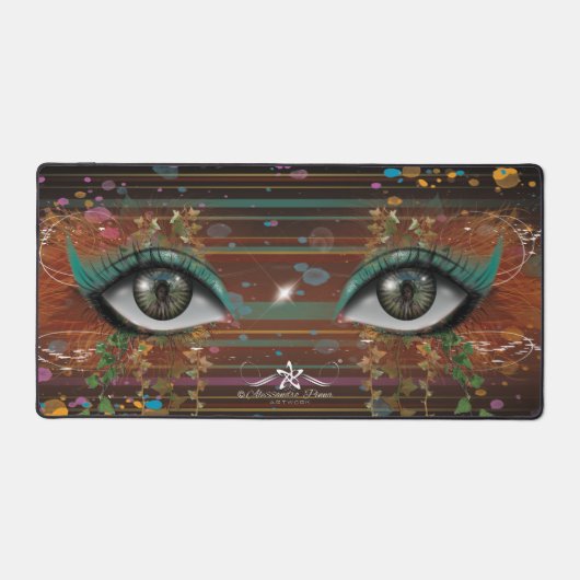 Nikole's Auge Schreibtischunterlage (Vorderseite)