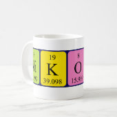 Nikolina Periodenname Tasse (Vorderseite Links)