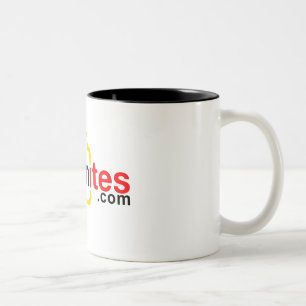 Nikonites.com-Weiß-Tasse Zweifarbige Tasse