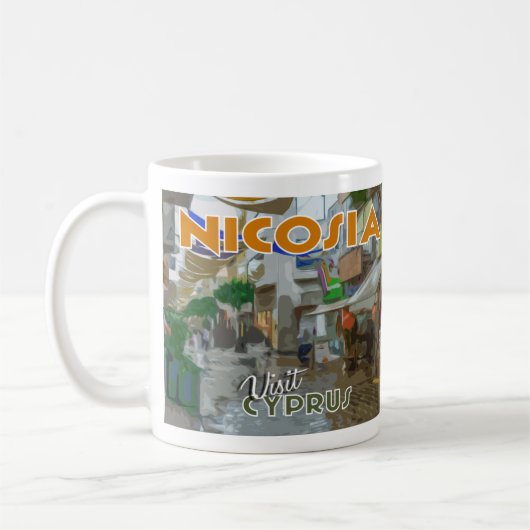 Nikosia, Besuch Zypern I Liebe Kaffeetasse (Links)