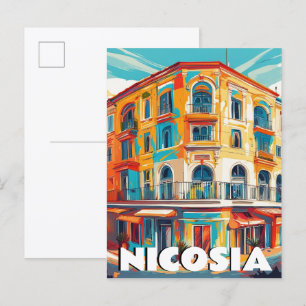 Nikosia, Hauptstadt von Zypern Postkarte