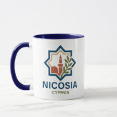 Nikosia Zypern Mittelmeer Tasse (Links)