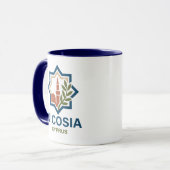 Nikosia Zypern Mittelmeer Tasse (Vorderseite Links)