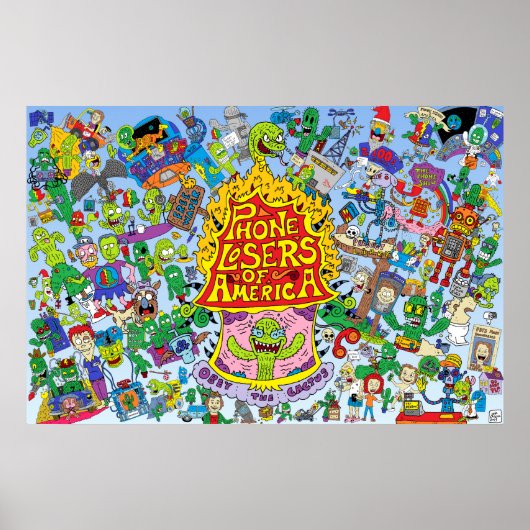 Nik's PLA Poster (blauer Hintergrund) (Vorne)