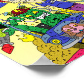 Nik's PLA Poster (gelber Hintergrund) (Ecke)