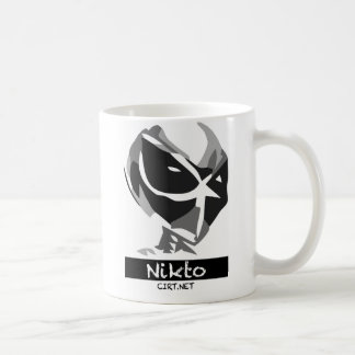 Nikto weißer Kaffee-Tasse Kaffeetasse