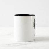 Nikto Zwei-Ton Kaffee-Tasse Zweifarbige Tasse (Mittel)