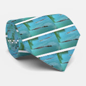 Nil-Krokodile Krawatte (Gerollt)