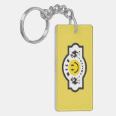 Nil lächelt Schlüsselanhänger (Vorderseite links)