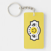 Nil lächelt Schlüsselanhänger (Vorderseite)