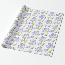Nil-Lily auf Wrapping Paper Geschenkpapier