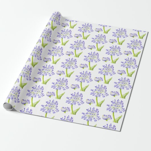 Nil-Lily auf Wrapping Paper Geschenkpapier (Ungerollt)