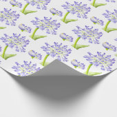 Nil-Lily auf Wrapping Paper Geschenkpapier (Ecke)