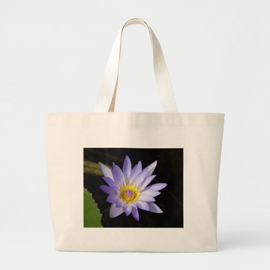 Nil-Lotus Jumbo Stoffbeutel (Vorne)