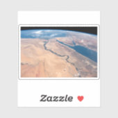 Nil, Rotes Meer und Mittelmeer. Aufkleber (Blatt)