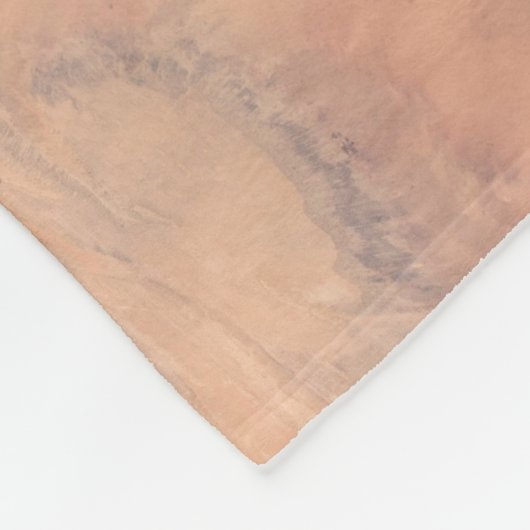 Nil, Rotes Meer und Mittelmeer. Fleecedecke (Ecke)