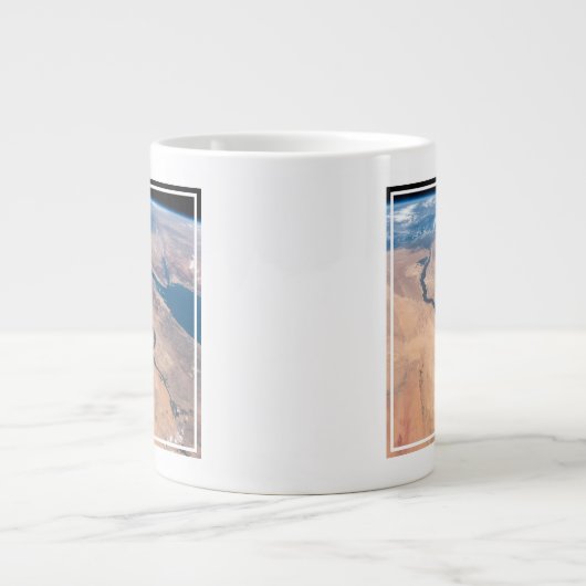 Nil, Rotes Meer und Mittelmeer. Jumbo-Tasse (Vorderseite)