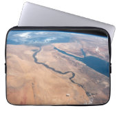 Nil, Rotes Meer und Mittelmeer. Laptopschutzhülle (Vorderseite)