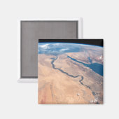 Nil, Rotes Meer und Mittelmeer. Magnet (Vorderseite/Rückseite)