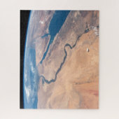 Nil, Rotes Meer und Mittelmeer. Puzzle (Vertikal)