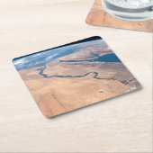 Nil, Rotes Meer und Mittelmeer. Rechteckiger Pappuntersetzer (angewinkelt)