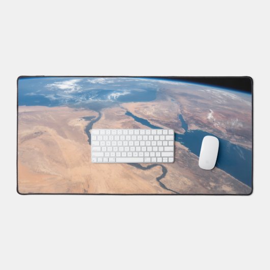 Nil, Rotes Meer und Mittelmeer. Schreibtischunterlage (Tastatur & Maus)