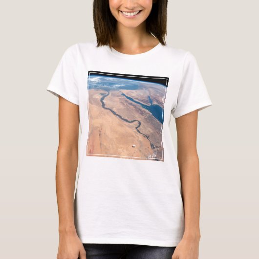 Nil, Rotes Meer und Mittelmeer. T-Shirt (Vorderseite)