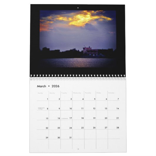 Nil-Träume Kalender (Mär 2026)