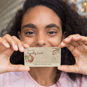 Nil & Wellness-Center Loyalty Card Visitenkarte