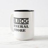 NILBOG das Getränk-Kaffee-Tasse des allgemeiner Zweifarbige Tasse (Vorderseite Links)