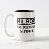 NILBOG das Getränk-Kaffee-Tasse des allgemeiner Zweifarbige Tasse (Links)