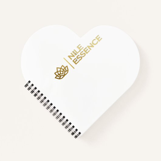 Nile Essence Gold Kollektion Notizblock (Vorderseite)