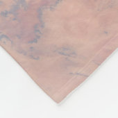 Nile River Winding Northward neben dem Roten Meer Fleecedecke (Ecke)