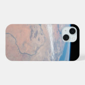 Nile River Winding Northward neben dem Roten Meer iPhone 15 Hülle (Rückseite (Horizontal))