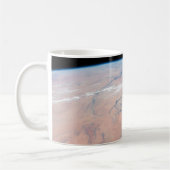 Nile River Winding Northward neben dem Roten Meer Kaffeetasse (Links)