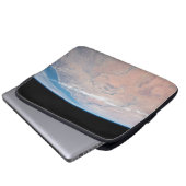 Nile River Winding Northward neben dem Roten Meer Laptopschutzhülle (Vorne Knopf)