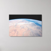 Nile River Winding Northward neben dem Roten Meer Leinwanddruck (Vorderseite)