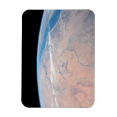 Nile River Winding Northward neben dem Roten Meer Magnet (Vertikal)