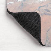 Nile River Winding Northward neben dem Roten Meer Mousepad (Ecke)