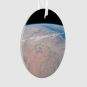 Nile River Winding Northward neben dem Roten Meer Ornament (Vorderseite)