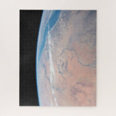 Nile River Winding Northward neben dem Roten Meer Puzzle (Vertikal)